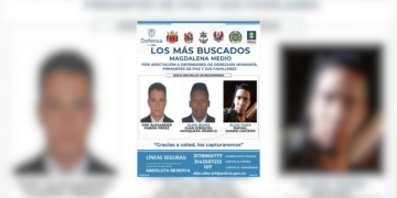 Policía publica cartel de los más buscados en Magdalena Medio