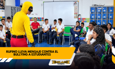 Rufino enseña a prevenir el bullying en las aulas   enlace televisión barrancabermeja | noticias deportes y entretenimiento en santander