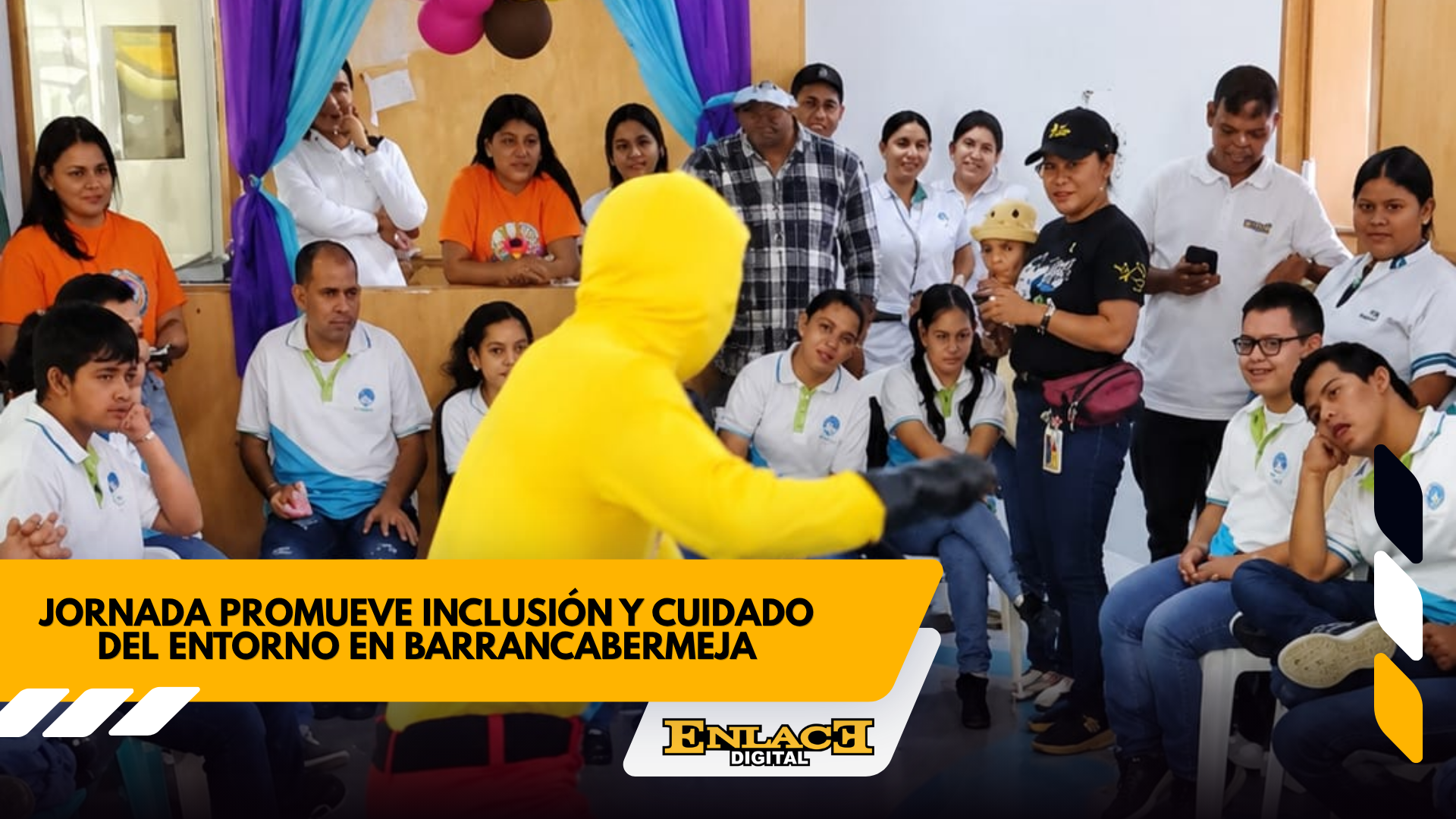 Jornada promueve inclusión y convivencia en barrancabermeja   enlace televisión barrancabermeja | noticias deportes y entretenimiento en santander