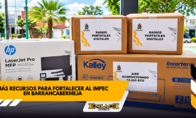 Alcaldía entrega vehículos y tecnología al inpec en barrancabermeja   enlace televisión barrancabermeja | noticias deportes y entretenimiento en santander