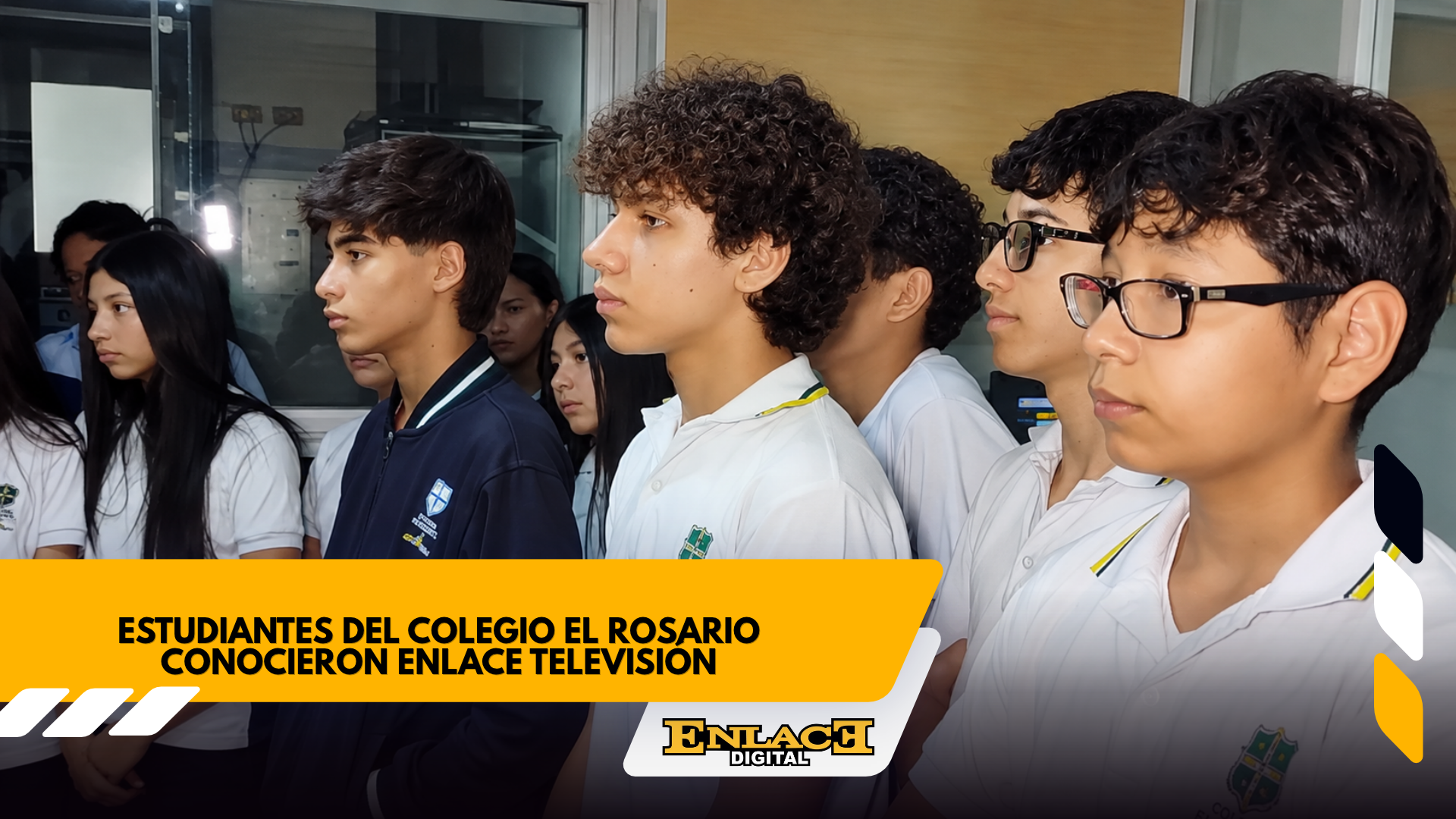 Estudiantes del colegio el rosario conocieron enlace tv   enlace televisión barrancabermeja | noticias deportes y entretenimiento en santander