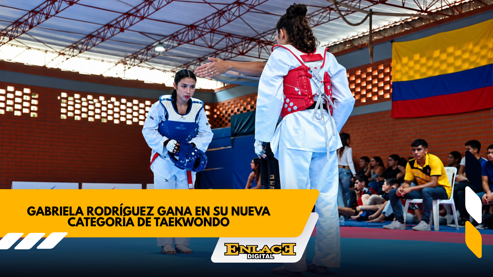 Gabriela rodríguez conquista una nueva victoria en taekwondo   enlace televisión barrancabermeja | noticias deportes y entretenimiento en santander