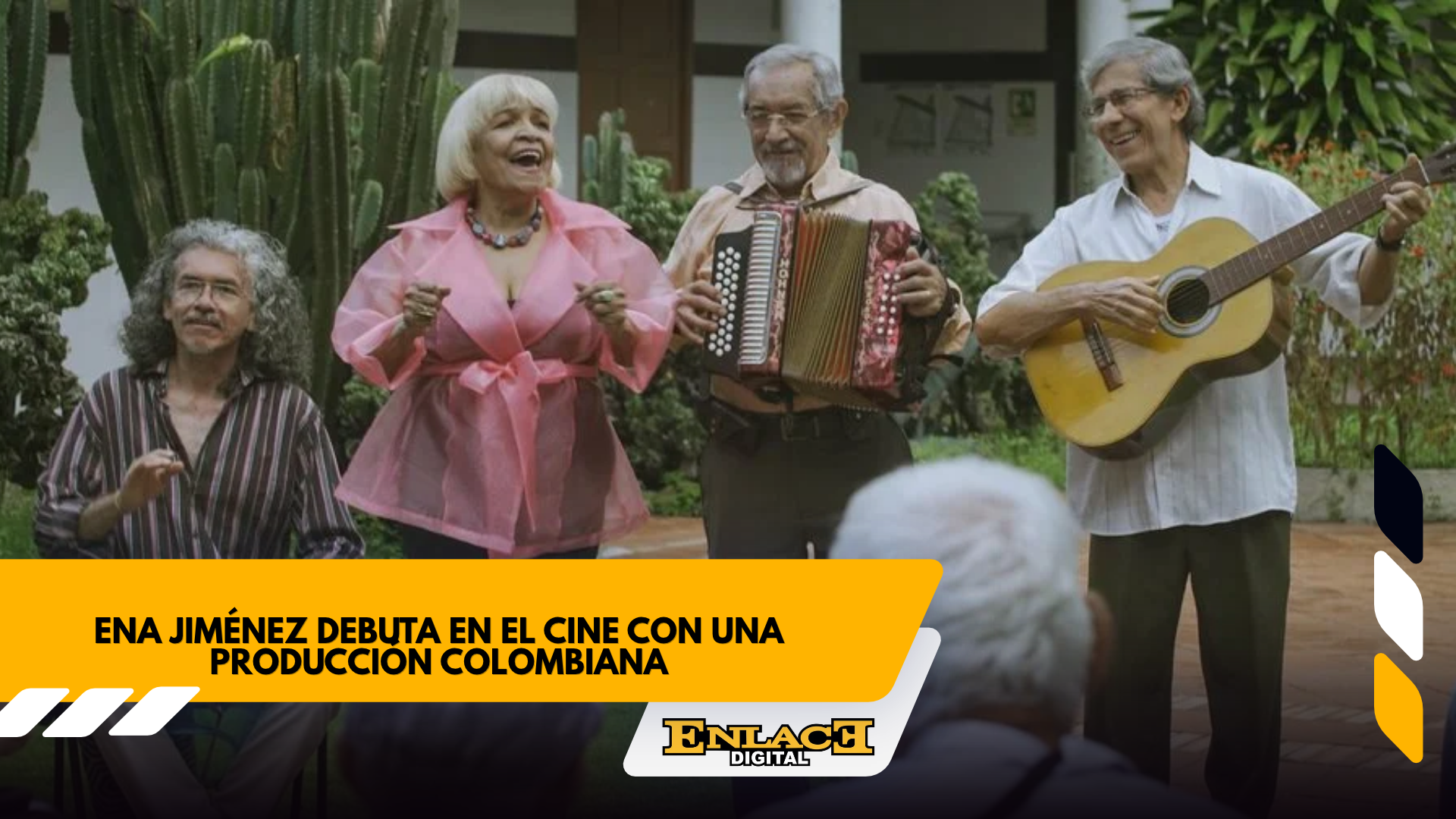 Ena jiménez lleva su talento de la música al cine   enlace televisión barrancabermeja | noticias deportes y entretenimiento en santander