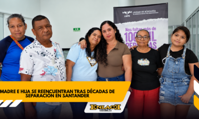 Madre e hija se reencuentran tras más de 30 años separadas   enlace televisión barrancabermeja | noticias deportes y entretenimiento en santander