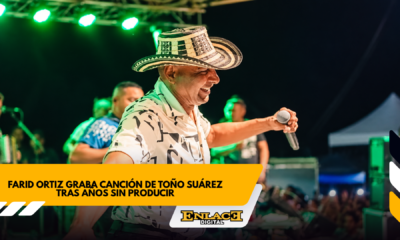 Toño suárez celebra la grabación de su canción por farid ortiz   enlace televisión barrancabermeja | noticias deportes y entretenimiento en santander
