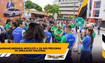Cerca de 20 000 personas participaron en simulacro en barrancabermeja   enlace televisión barrancabermeja | noticias deportes y entretenimiento en santander