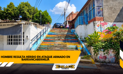 Hombre resulta herido en ataque con arma de fuego en barrancabermeja   enlace televisión barrancabermeja | noticias deportes y entretenimiento en santander