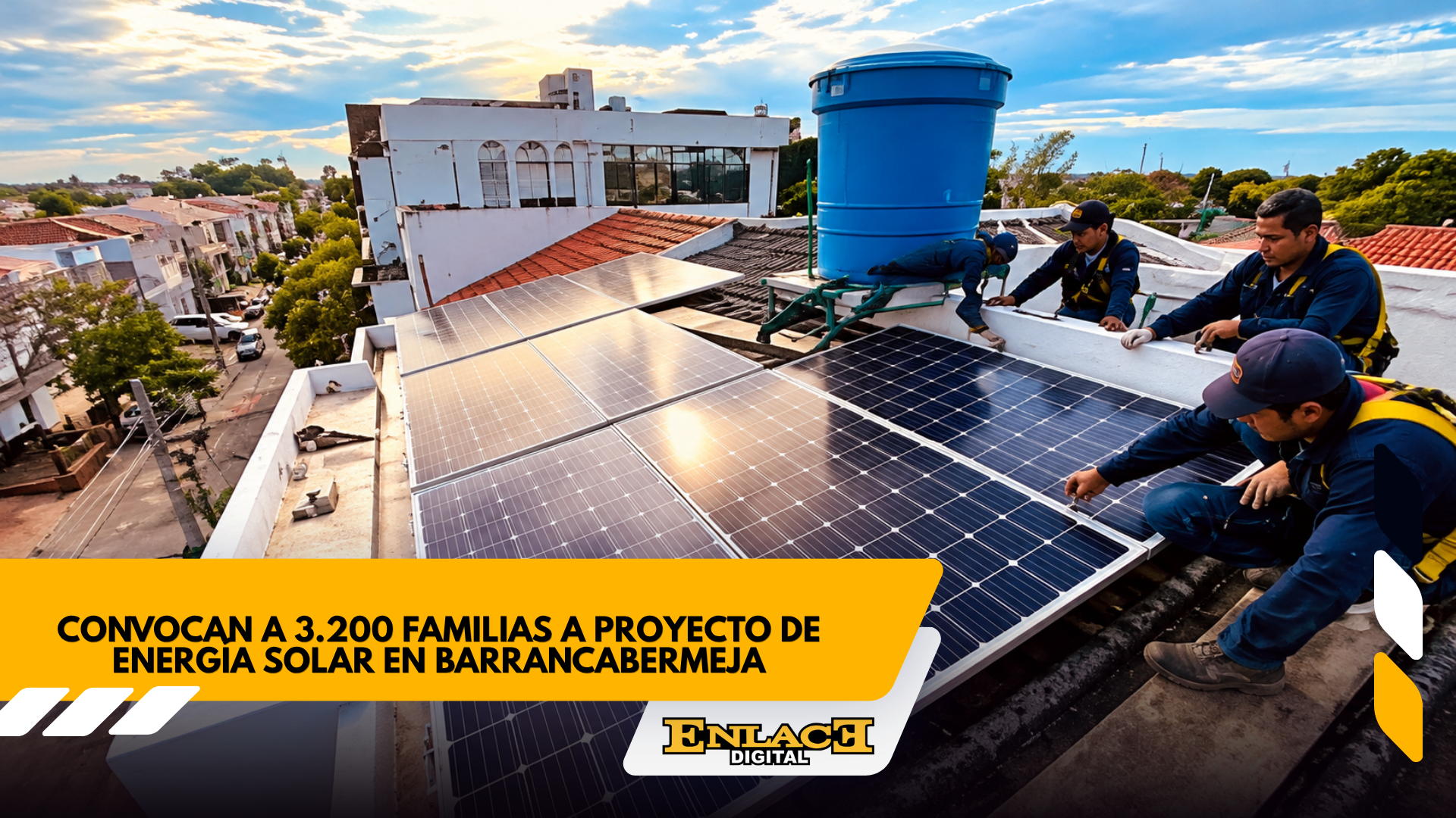 3 200 familias de barrancabermeja fueron convocadas por proyecto solar   enlace televisión barrancabermeja | noticias deportes y entretenimiento en santander