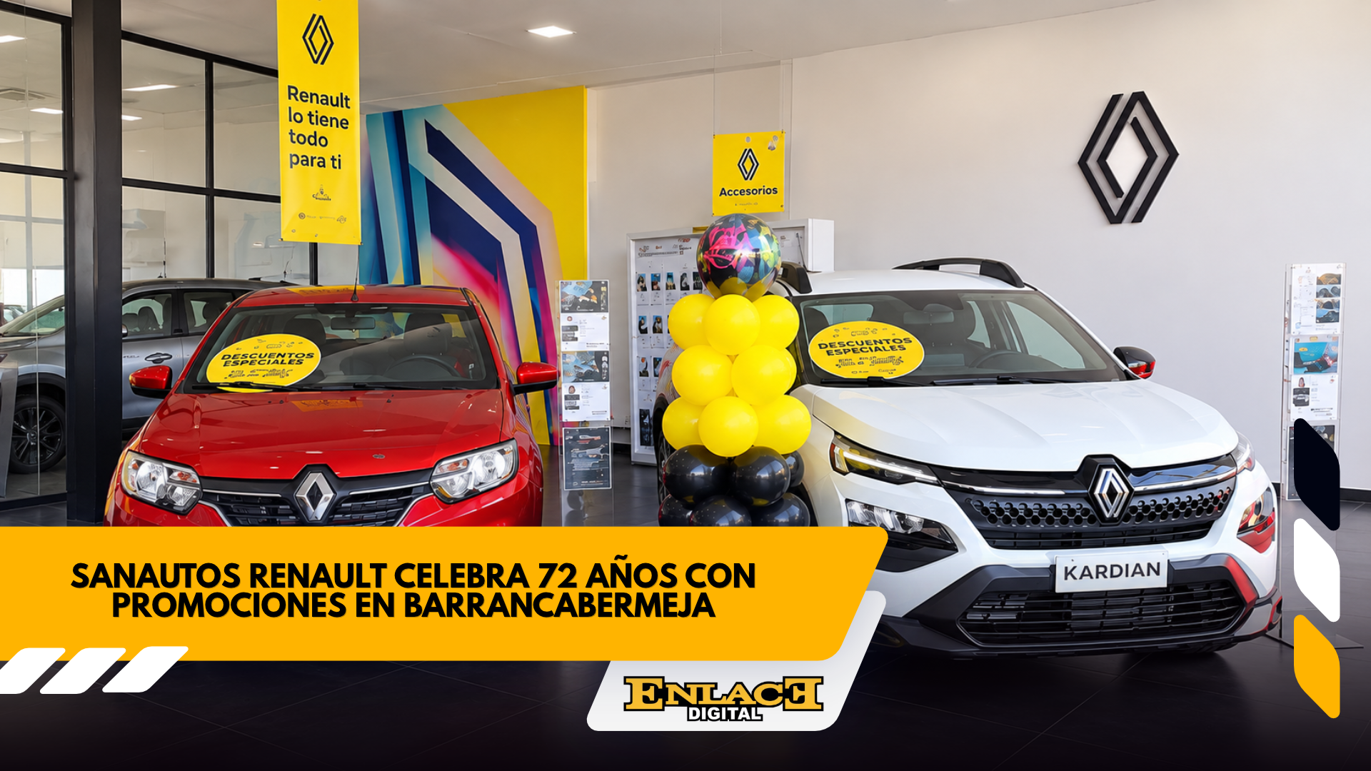 Sanautos renault celebra 72 años con descuentos especiales   enlace televisión barrancabermeja | noticias deportes y entretenimiento en santander