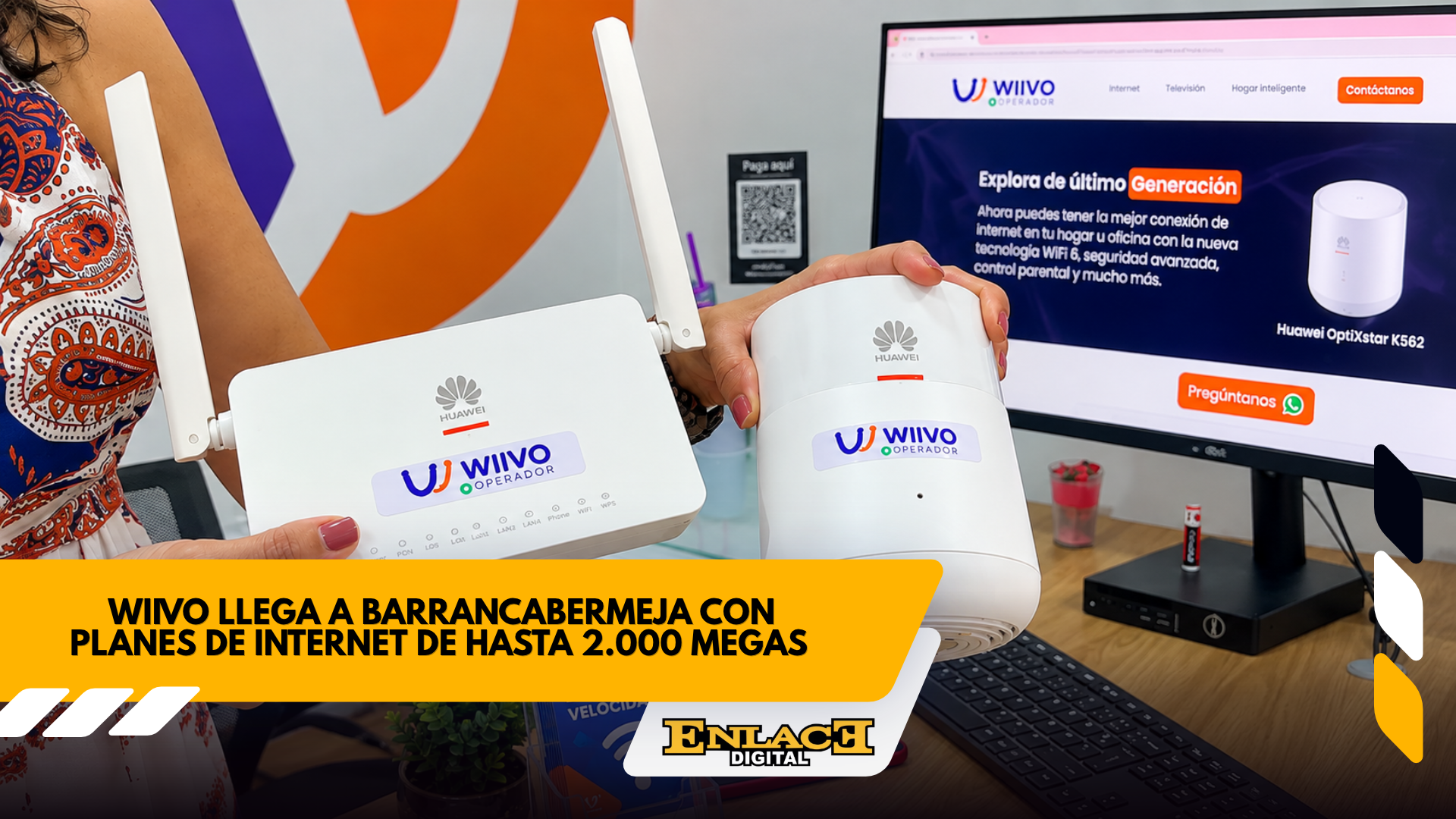 Wiivo llega a barrancabermeja con internet de fibra óptica   enlace televisión barrancabermeja | noticias deportes y entretenimiento en santander