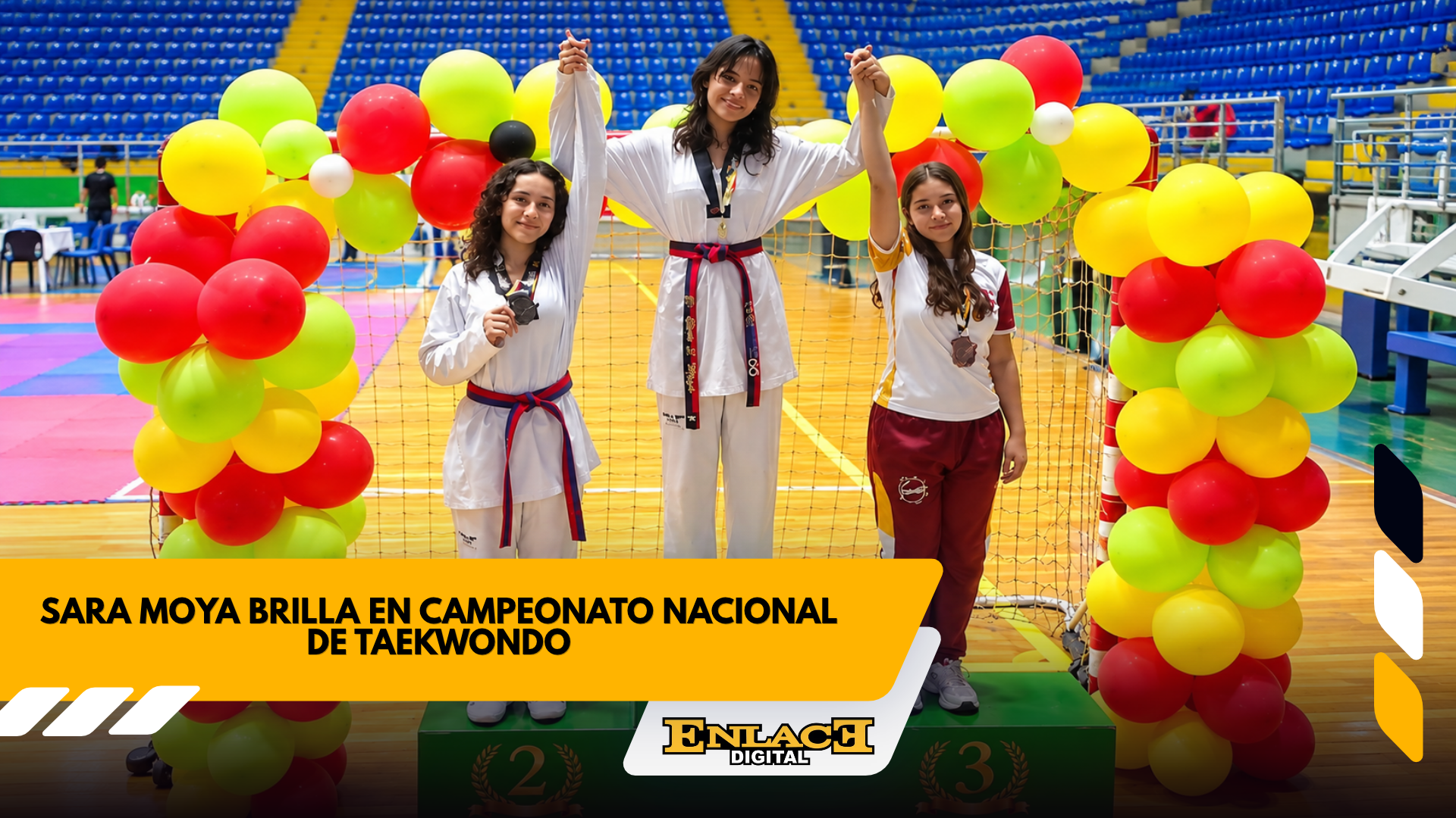 Sara moya conquista medallas en nacional de taekwondo   enlace televisión barrancabermeja | noticias deportes y entretenimiento en santander