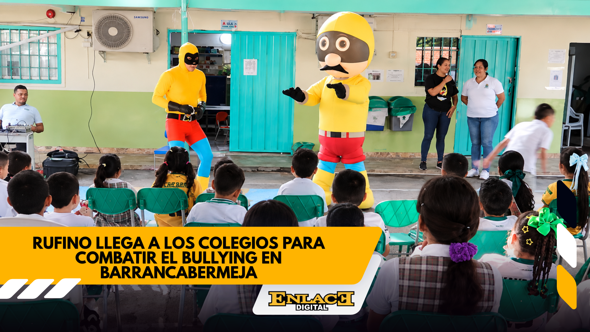 Pagina web uso40 enlace televisión barrancabermeja | noticias deportes y entretenimiento en santander Rufino enseña a los niños por qué no deben hacer bullying enlace televisión barrancabermeja | noticias deportes y entretenimiento en santander