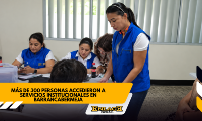 Más de 300 personas recibieron atención en jornadas institucionales   enlace televisión barrancabermeja | noticias deportes y entretenimiento en santander