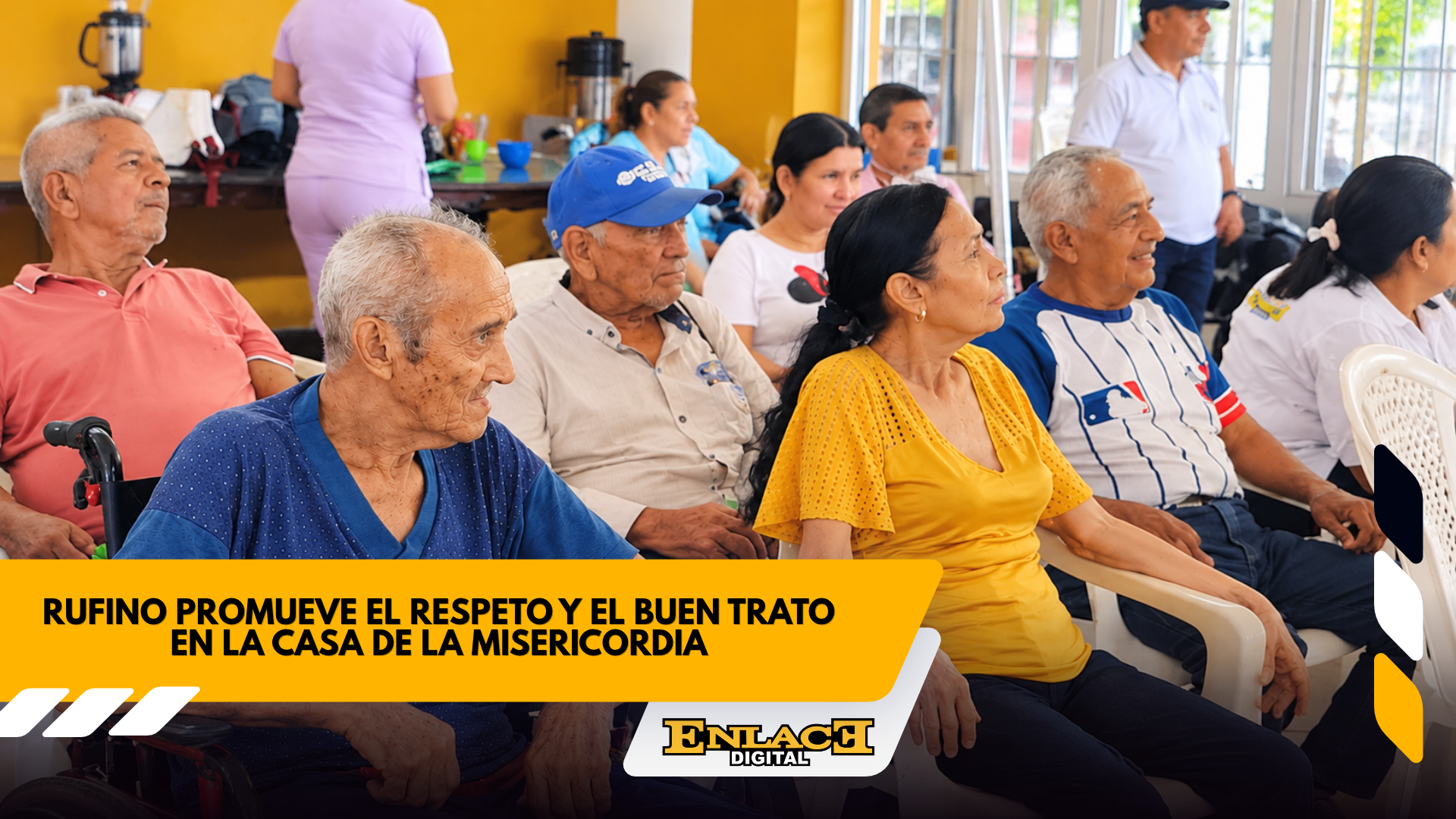 Rufino lleva mensajes de respeto a los adultos mayores   enlace televisión barrancabermeja | noticias deportes y entretenimiento en santander