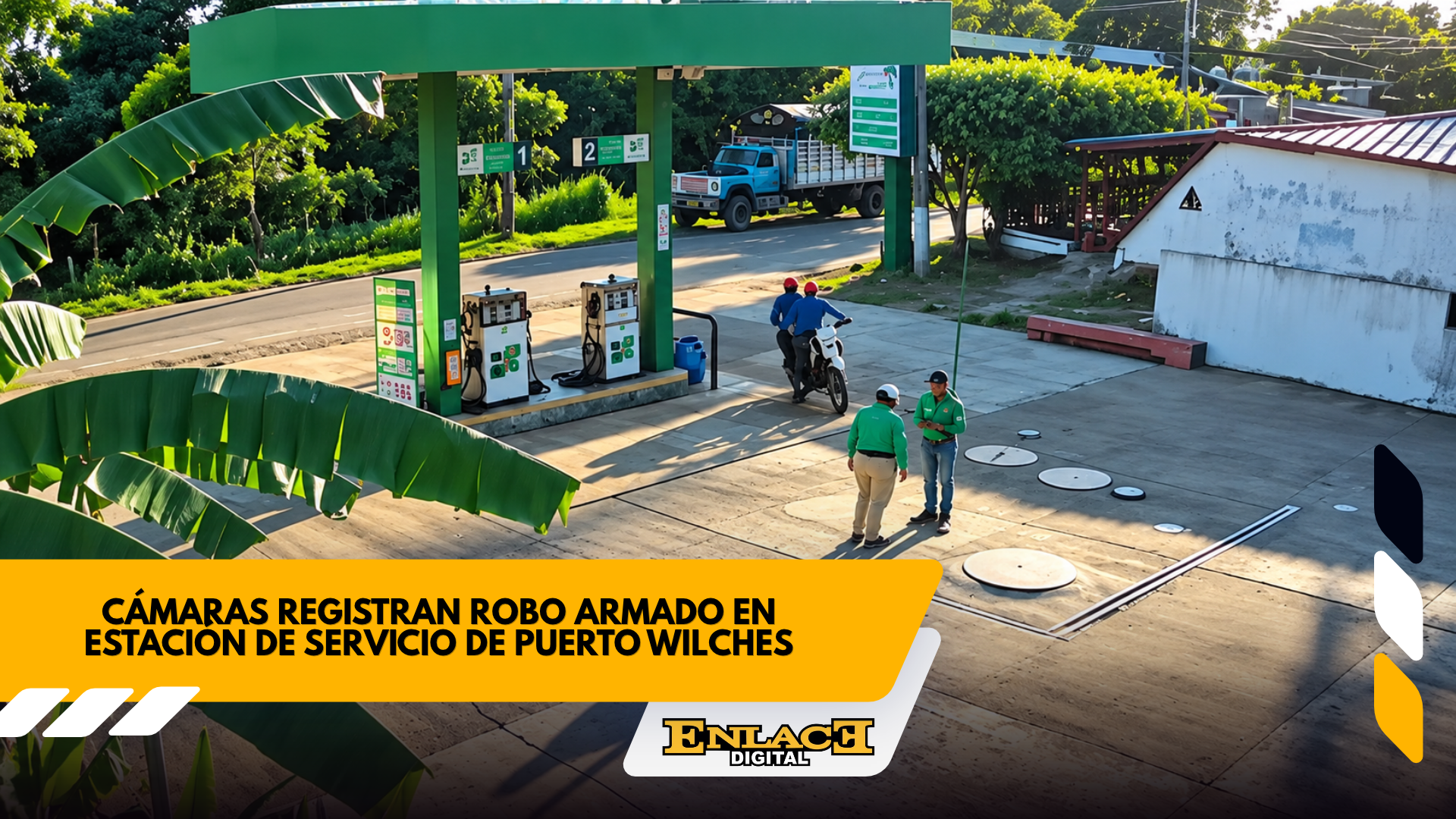 Robo armado en una estación de servicio de puerto wilches   enlace televisión barrancabermeja | noticias deportes y entretenimiento en santander