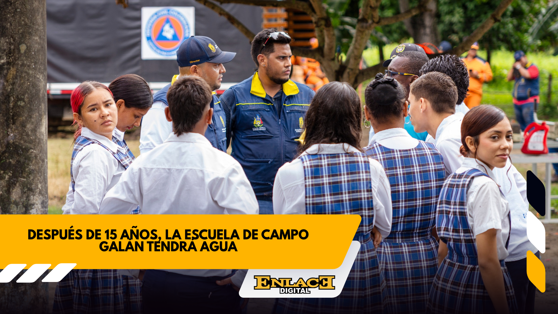 Después de 15 años llega el agua a campo galán   enlace televisión barrancabermeja | noticias deportes y entretenimiento en santander