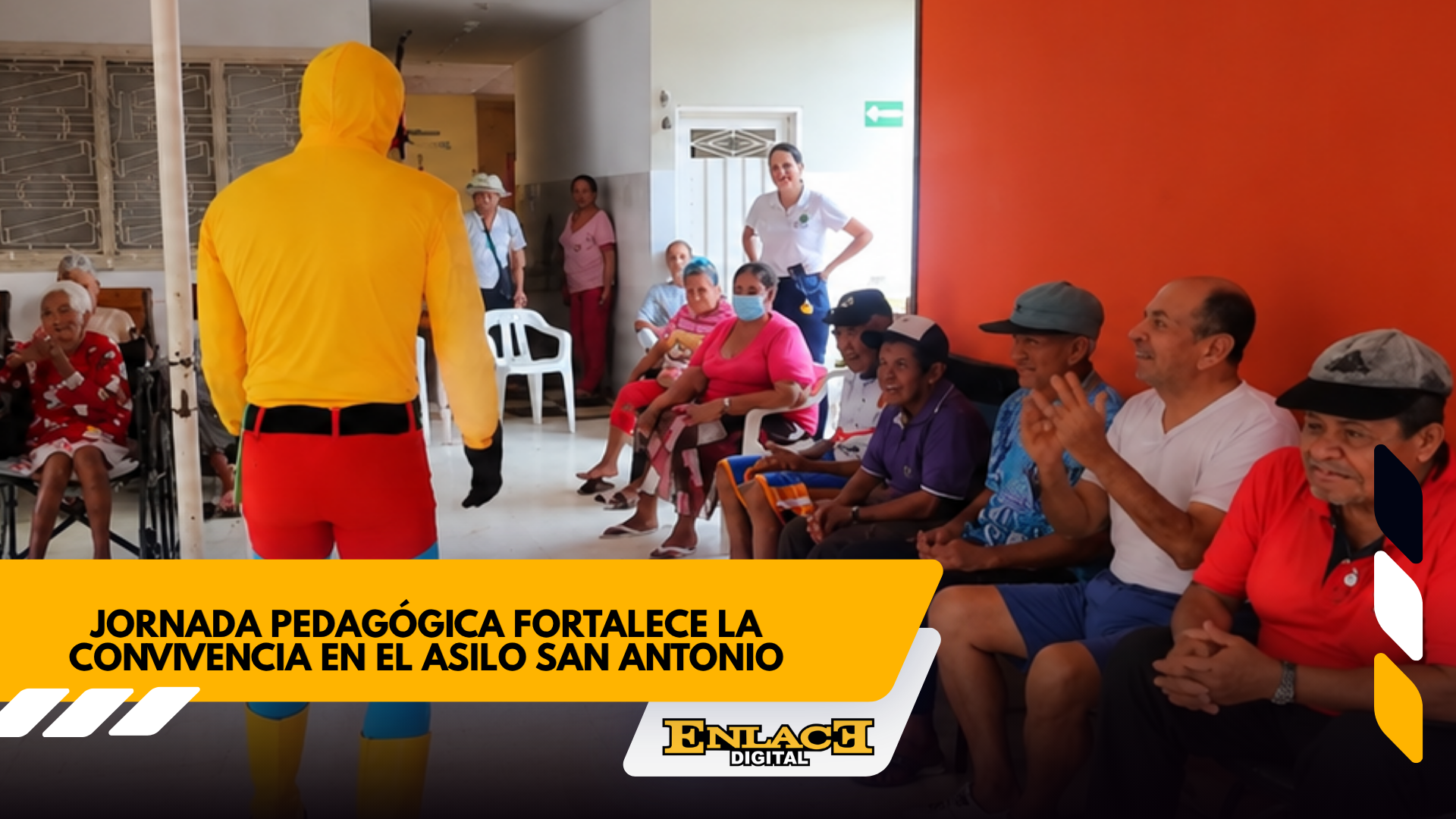 Jornada pedagógica promueve respeto en el asilo san antonio   enlace televisión barrancabermeja | noticias deportes y entretenimiento en santander