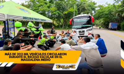 Más de 202 mil vehículos movilizados en el magdalena medio   enlace televisión barrancabermeja | noticias deportes y entretenimiento en santander