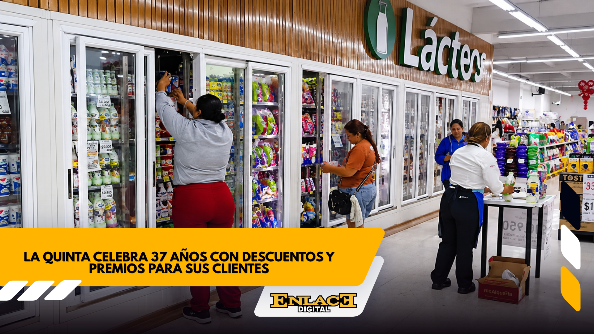 La quinta celebra 37 años con descuentos y grandes premios   enlace televisión barrancabermeja | noticias deportes y entretenimiento en santander