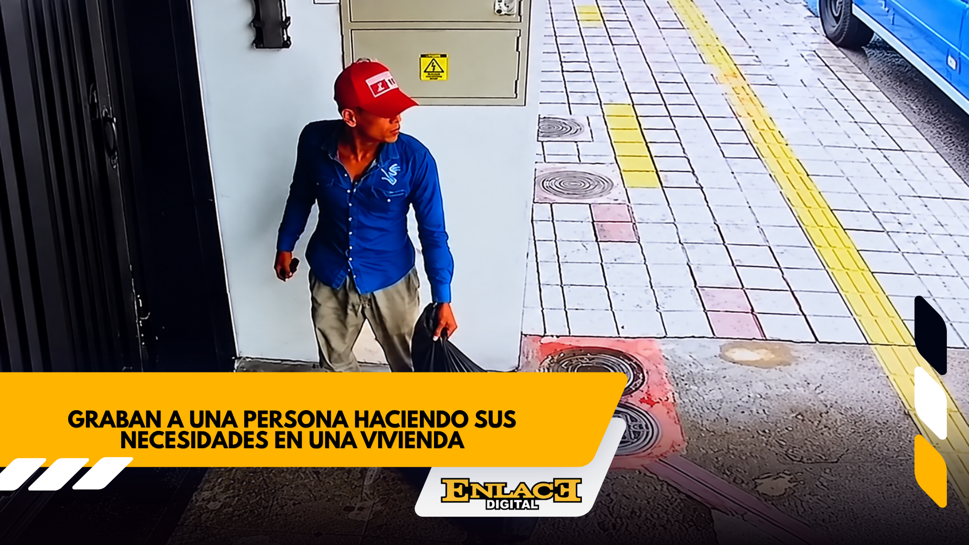 Graban a una persona haciendo sus necesidades en una vivienda   enlace televisión barrancabermeja | noticias deportes y entretenimiento en santander