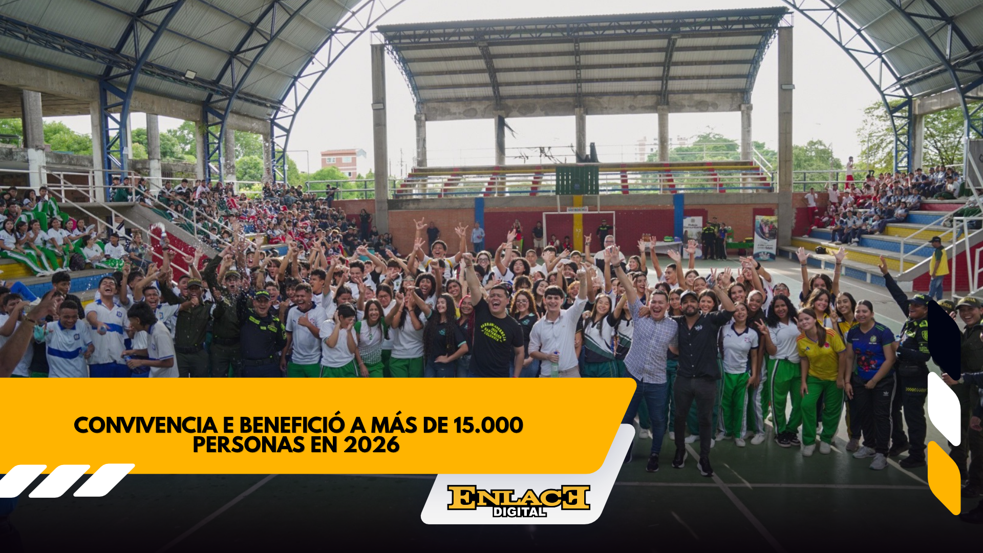 Más de 15 000 personas participaron en convivencia e   enlace televisión barrancabermeja | noticias deportes y entretenimiento en santander