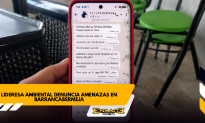 Denuncian amenazas contra defensores ambientales en barrancabermeja   enlace televisión barrancabermeja | noticias deportes y entretenimiento en santander